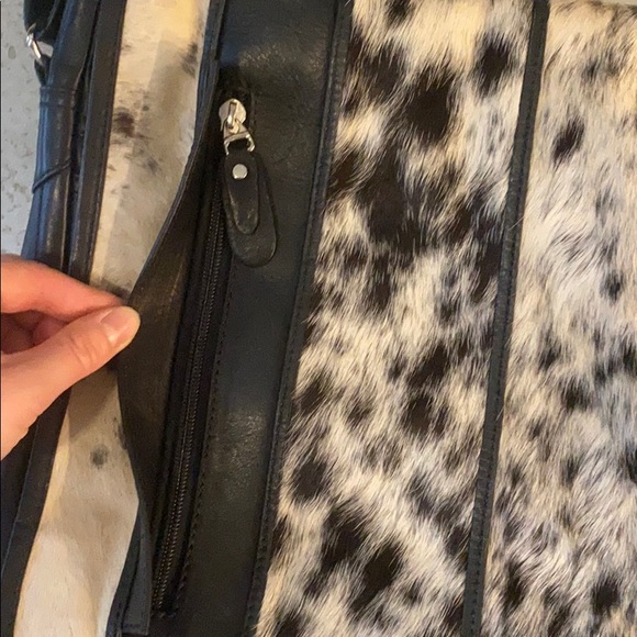 100% Cow Hide Leather Travel Bag - Picture 3 of 8